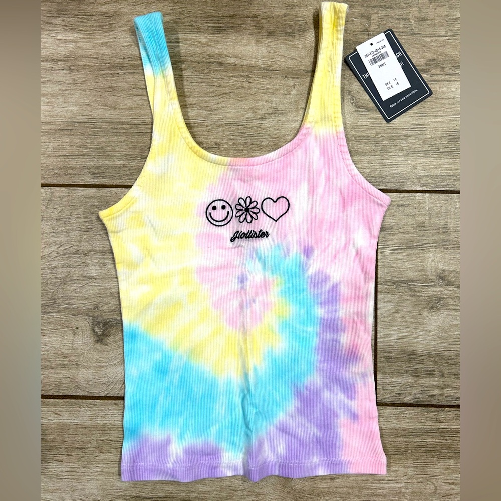 Hollister Tank Top Tye Dye Small